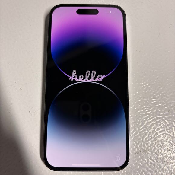 Apple iPhone 14 Pro 256GB Deep Purple - Factory Unlocked / Excellent Condition - Picture 3 of 4